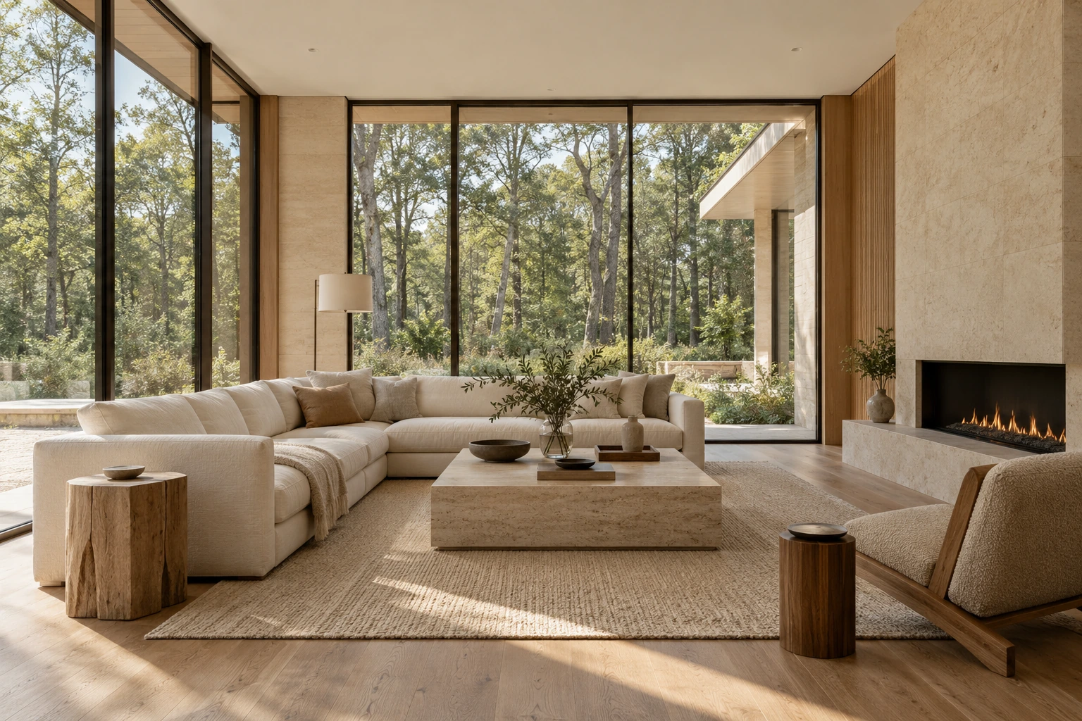 AI-generated living room concept for The Still House